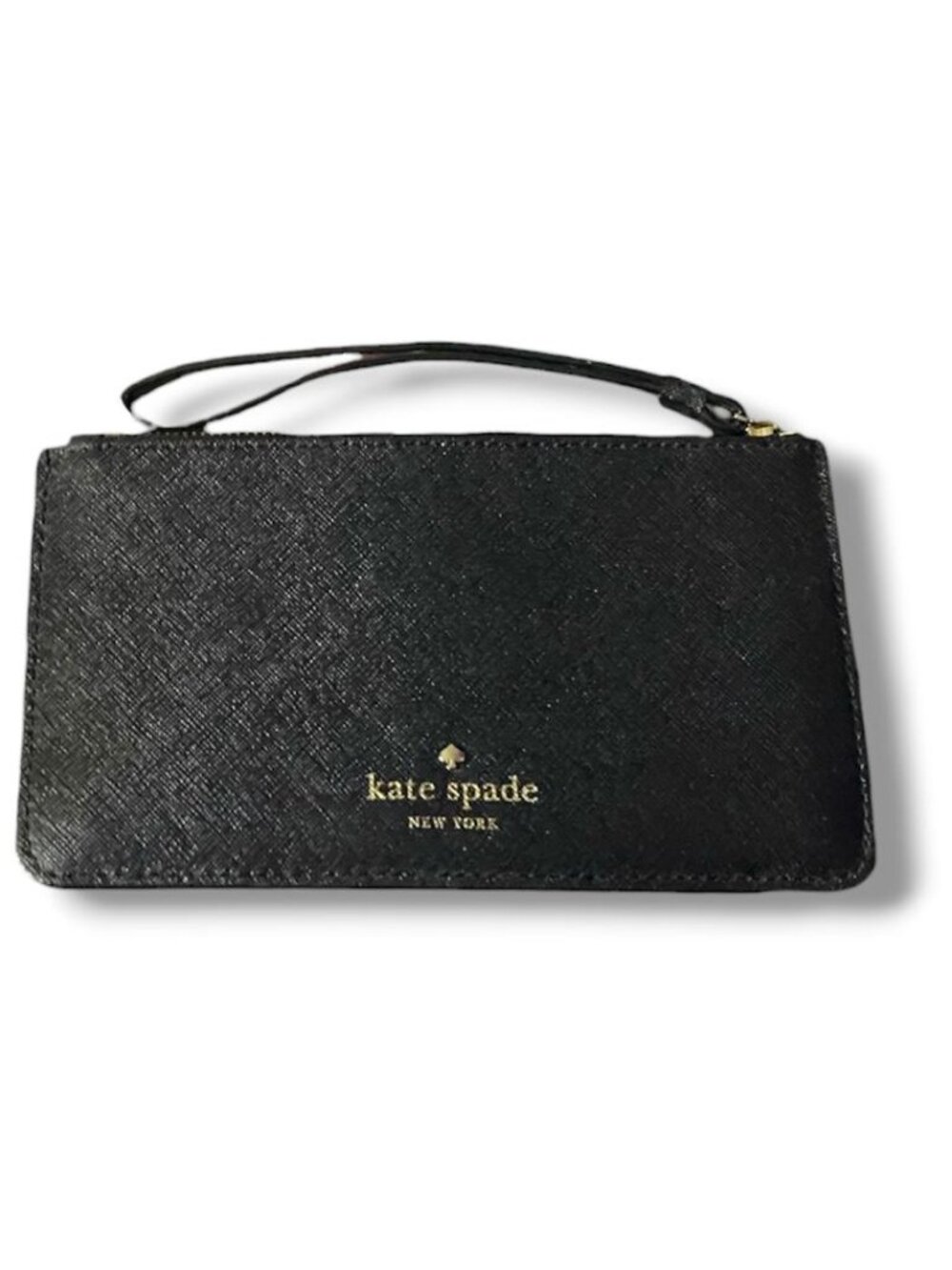 Kate Spade Wallet Wristlet Cedar Street Karolina Rooster Black Leather Newreturn - Picture 3 of 4